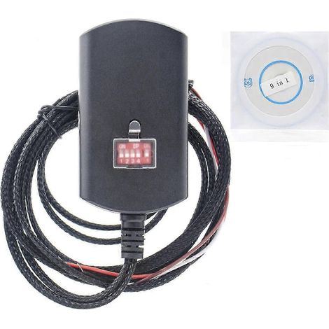 Outil de diagnostic analogique multifonctionnel, universel, sans logiciel, boîtier AdBlue 9 en 1 à puce complète, compatible avec les camions poids lourds. (1/5)