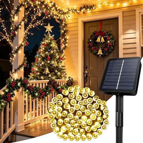 Outdoor Solar String Lights 7M 50 LED Outdoor Garden Lights (1/5)