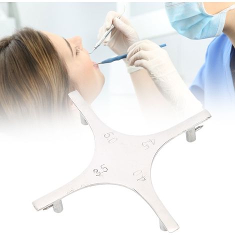 Jauge de mesure pour brackets orthodontiques - Outil de précision pour alignement dentaire (1/5)