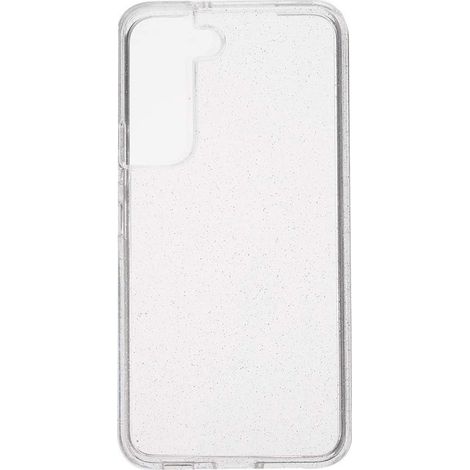 Coque arrière souple en TPU pour Samsung Galaxy S22 Plus - Motif paillettes transparent - Étui de protection (1/4)