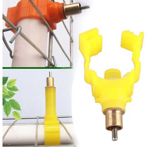 Lot de 20 abreuvoirs à tétine pour lapins, accessoires pour cage (DN15 court 20 mm) (1/5)