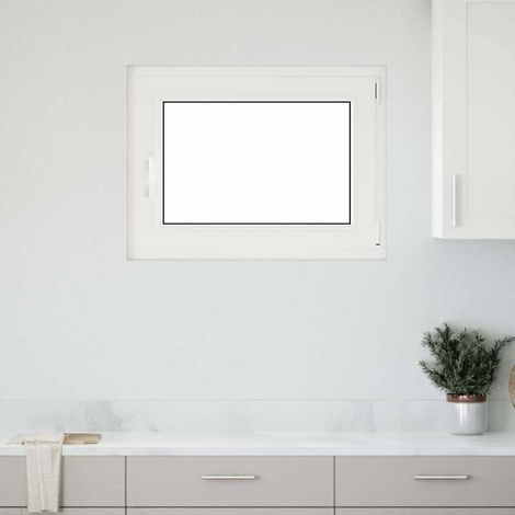 Ventana de sótano "RISOR" 80x70 cm oscilobatiente DIN derecha antracita vidaXL (1/5)