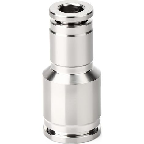 1 Pièce Raccord Pneumatique Inox 304 Instantané 10mm to 6mm (1/5)