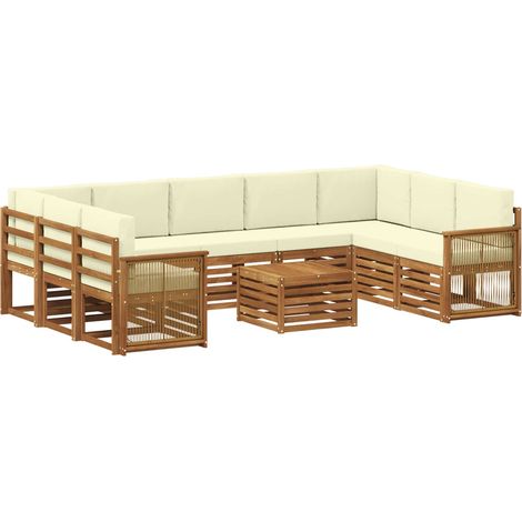 Set divani Legno di Acacia Massello vidaXL (1/5)