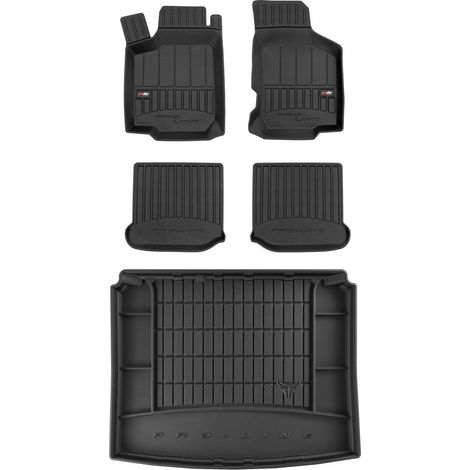 SET tappetini in gomma 3D VW Golf 4 HB 1997-2003 (1/5)