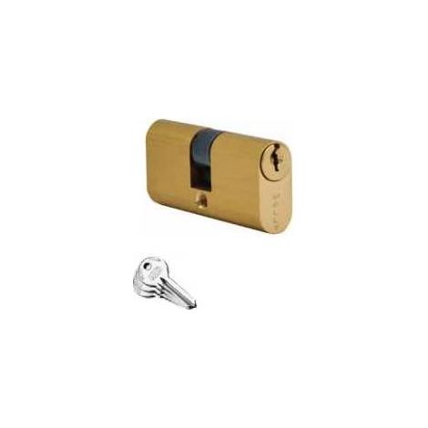 10 x WALLY 64-01 CILINDRO OVALE 54 MM OTTTONATO