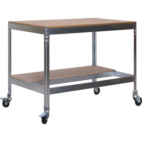 Simonrack Arbeitstisch Metall und Holz 957x910 mm