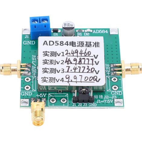 Module de référence de tension AD584 haute précision 2,5V/5V/7,5V/10V pour composant électronique (1/5)