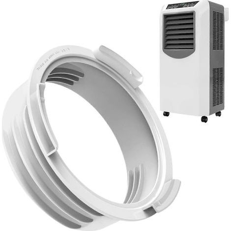Universelles Gewindefitting für den Abluftschlauch von mobilen Klimaanlagen, Klimaanlagenschlauchadapter – für Fenstergeräte mit 5,1- und 5,9-Zoll-Abluftkanal (1/5)