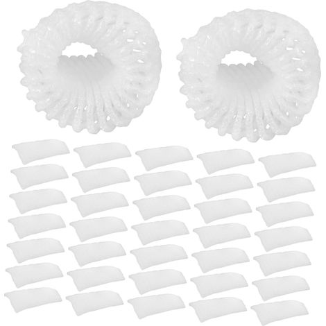 sacs de protection en filet pour fruits manchons mousse un transport sûr des et œufs délicats matériau respirant Lot de 50 (1/5)