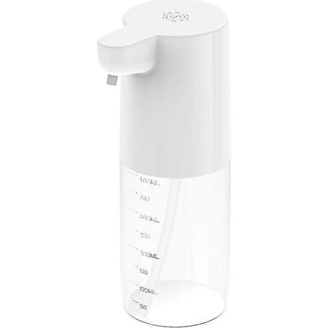Distributeur de savon USB à mousse de 400 ml avec capteur infrarouge et utilisation mains libres pour la cuisine et la salle de bain (1/5)