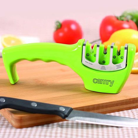 Affilacoltelli Camry CR 6709 design moderno verde (1/2)