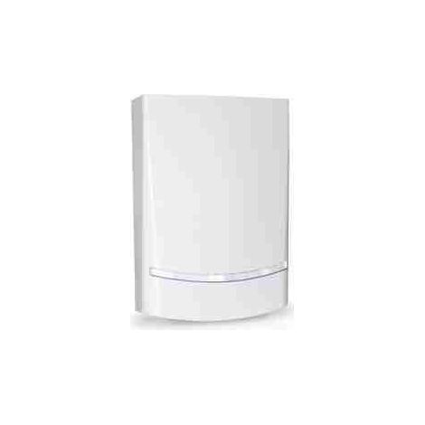 BLADE 02-WW sirena autoalimentata, con doppio piezoelettrico, colore bianco - lampegg. a led bianco alta luminosità a scorrimento e riporto stato impianto/allarme
