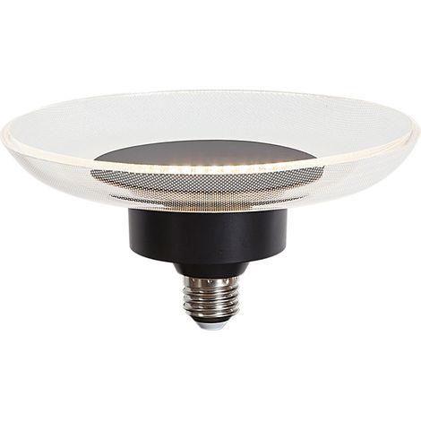 QAZQA E27 LED Deko-Glühbirne Klar 6,5W 430 lm 3000K