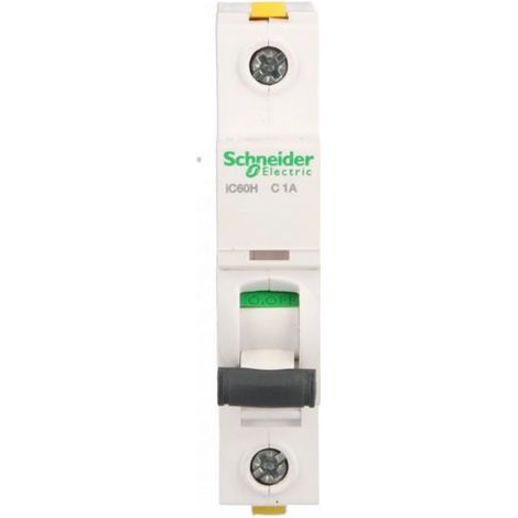 Interruttore automatico 1P C 1A 10kA AC iC60H-C1 A9F07101