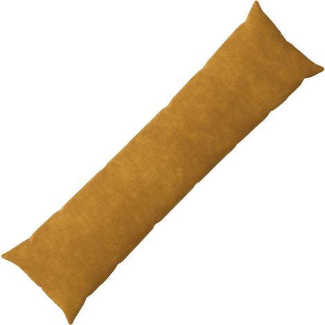 Cushion HEERLEN Yellow 40 x 145 cm Microfiber Fleece vidaXL (1/5)