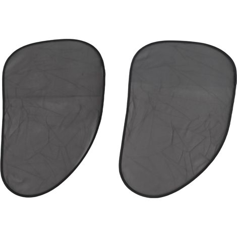 Pare-soleil Voiture Noir Maille Anti-UV Respirant Protection Solaire Latérale pour Fenêtres Arrière et Avant (1/4)