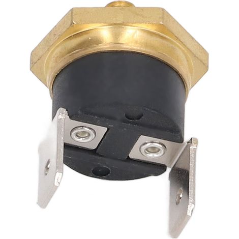 Lot de 5 thermostat en laiton KSD301 bimetallique N.C. disque snap M4 commutateur de température 250V (1/5)