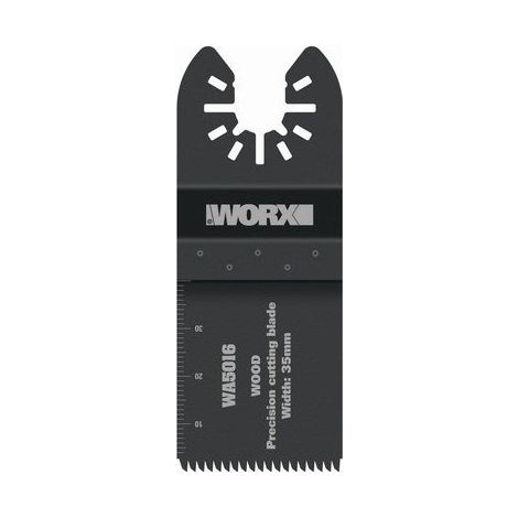 Hoja de precisión Worx WA5016 de 65 mm para cortar madera, plástico y placas de yeso. Multiherramientas para Sonicrafter.