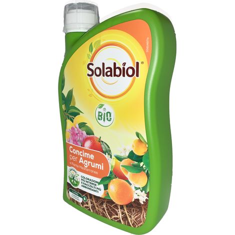 Solabiol Concime Liquido Agrumi e Piante Mediterranee Solabiol 1 Lt (1/5)