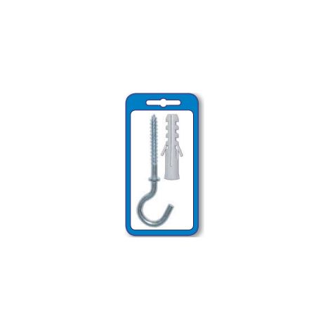MASIDEF - 10 TASSELLI NYLON + OCCHIOLO APERTO - DIAM.6X30 MM
