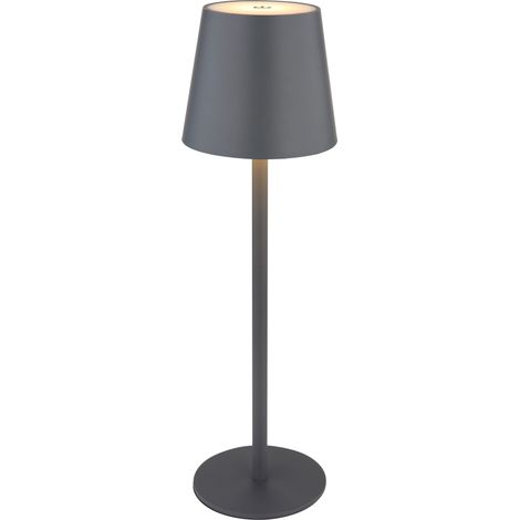 GLOBO Lampada Da Tavolo Vannie Nero Opaco Led