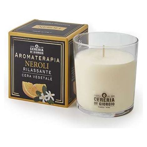 CERERIA DI GIORGIO Candela Profumata Avorio Cera Vegetale 250g Neroli (1/3)