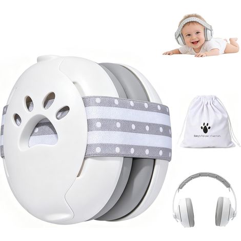 Casque Anti Bruit Bébé 2 en 1 Casque Anti-bruit pour Bébé de 0 à 4 ans (1/5)