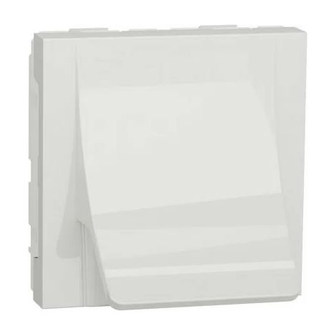 Sortie de cable blanc pour cable Ø 6 à 12mm largeur 2M méca 45x45mm sans support ni plaque UNICA NU386218