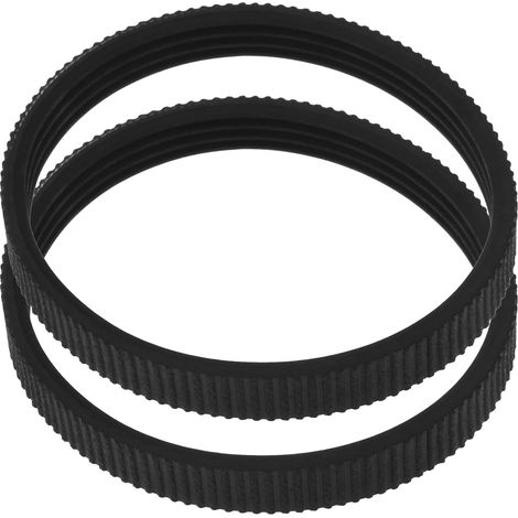 2pcs Electric Planer Drive Belt Compatible with 1900B Rubber 9.6mm Width 238mm Circumference Power Tools Replacement Parts (1/5)