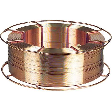 Bobine fil de soudure MAG carbofil 1 SG II épaisseur 0,8mm K300 15kg - sécurité gaz