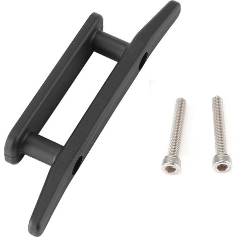 Taquet d'ancrage à 2 trous pour kayak, canoë ou bateau, en nylon (1 pièce), avec vis de fixation. (1/5)