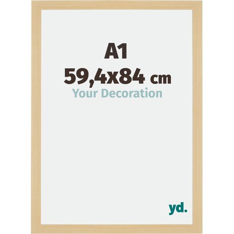Cadre Puzzle A1 - 59.4x84 cm - Décor Érable - MDF - Mura. (1/5)