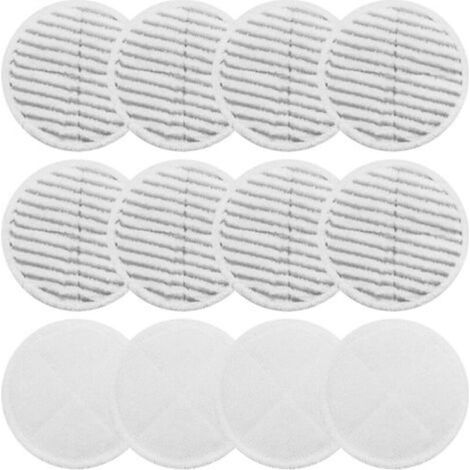 Ersatzpadset für Bissell Spinwave 2039A und 2124 Wischmopps: 4 robuste Pads, 2 weiche Pads und 2 Reinigungspads.
