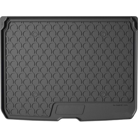 Vasca baule su misura in gomma sintetica - compatibile per  Audi Q2 (11/1604/26) baule alto