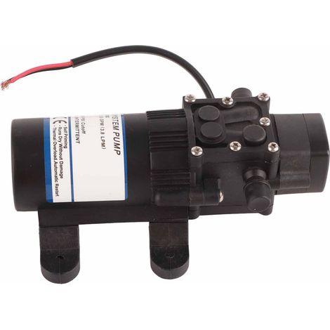 Pompe de surpression miniature CC 1,0 GPM 2,5 A 35 PSI, moteur à aimant permanent, auto-amorçante, pour pulvérisateur, 12 V CC (1/5)
