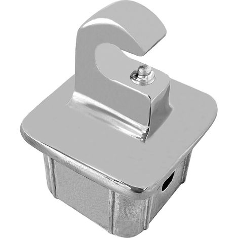 25 mm square sliding cap made of stainless steel, sun protection accessories, hardware accessories for yachts and boats.