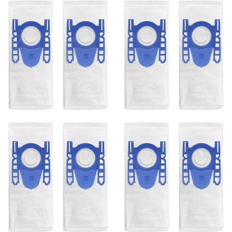 Pièces de rechange pour aspirateurs robots Siemens VS04, VS06, VS10, VS5, VS69, VS6, VS70, VS71, VS7 : sac à poussière (8 pièces). (1/5)