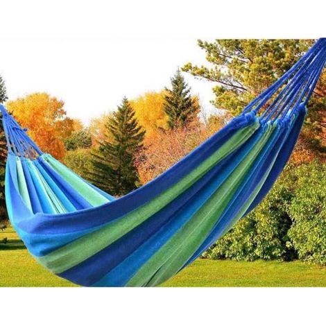 Ersatz-Hängematte für Garten und Camping - Bär - 280x80cm - Rot - Erwachsene