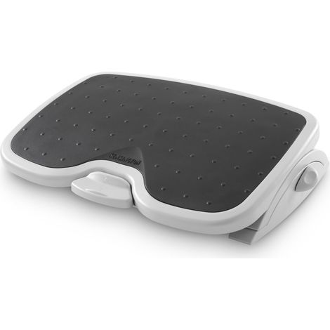 Kensington 56146 Poggiapiedi Ergonomico Regolabile Solemate Plus, per Migliorare la Postura e Mitigare i Dolori Legati a Sciatica e Problemi Ortopedici, Grigio/Nero (1/5)
