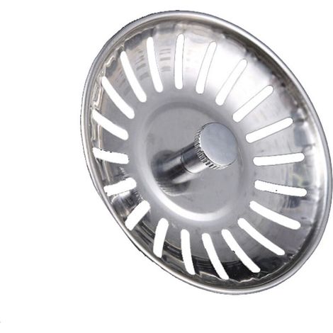 KZQ Filtro de acero inoxidable para fregadero de cocina (2 unidades, 7,8 x 5,5 cm) (1/4)
