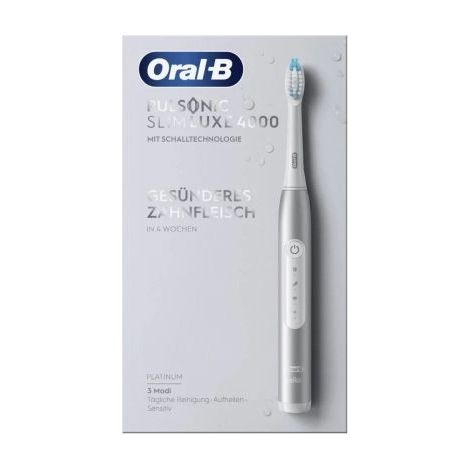 CEPILLO DENTAL ELECTRICO BRAUN ORAL-B PULSONIC SLIM LUX 4100 PLATINIUM