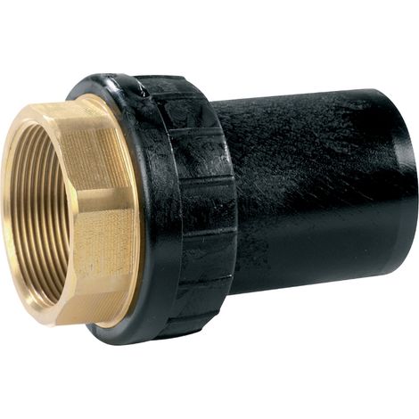 SCELTO DA DESIVERO Raccordo di transizione pe/ottone diritto filettato f 63x2" codice prod: DSV14432