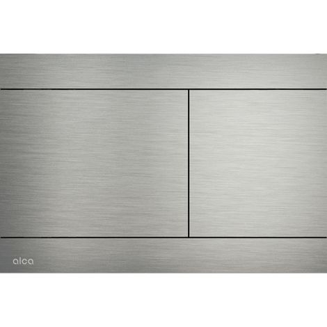 Knopf aus mattem Nickel für Unterputzsysteme mit Zweimengenspülung (1/3)