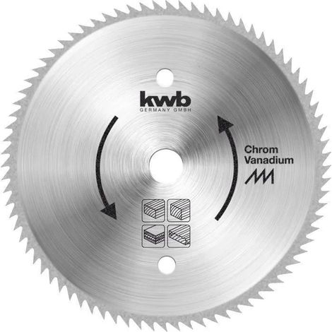 Hoja de sierra circular kwb 583311 150 mm 24 dientes