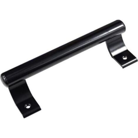 1 Piece 200mm Aluminum Alloy Door Handle (Black) Sliding Balcony Glass Door Handle Bathroom Cabinet Door Handle Warehouse Door Handle Modern Metal Handle (1/5)