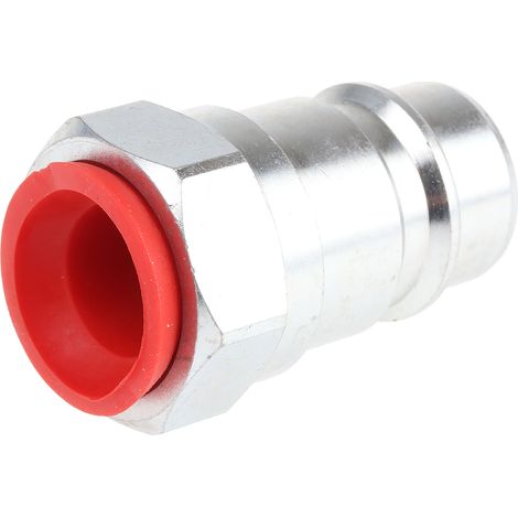 Raccord hydraulique rapide RS PRO, Mâle en Acier 1/2pouces ( Prix pour 1 ) (1/2)