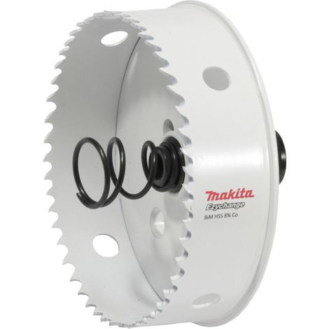 Makita Lochsäge EZYCHANGE BiM Ø 89 mm, für dünne Bleche, mit Gegendruckfeder