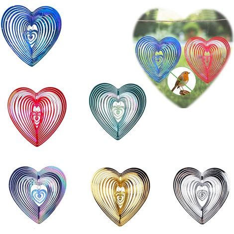 Carillons éoliens papillons, carillons éoliens papillons arc-en-ciel, carillons éoliens suspendus d'extérieur, répulsifs à oiseaux, répulsifs à oiseaux réfléchissants, répulsifs à oiseaux décoratifs p (1/5)