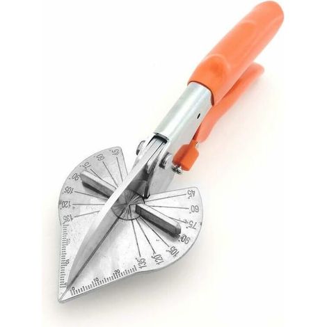 Alicates de corte, tijeras de jardinería multiángulo de polímero de PVC para PE, PVC PPR, corte de tuberías, ramas, alambres y ángulos de 40 a 135 grados, de DEBUNS (1/5)